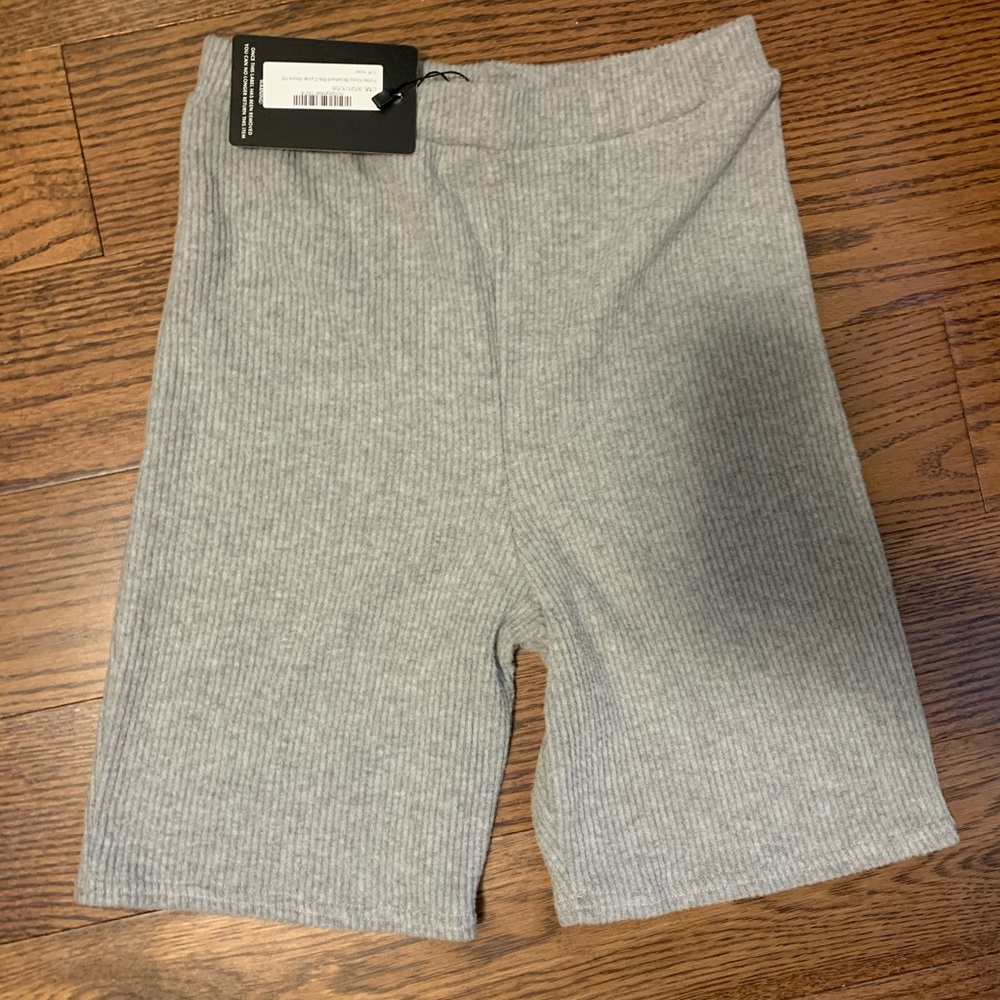 Highrise bike shorts gray